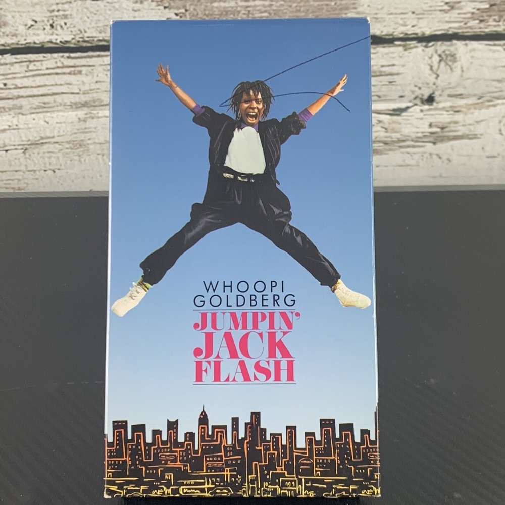 Jumpin' Jack Flash [1986 VHS‎ Tape] Whoopi Goldberg Comedy Movie